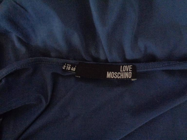 Moschino Blu Dancers Shirt For Sale at 1stDibs