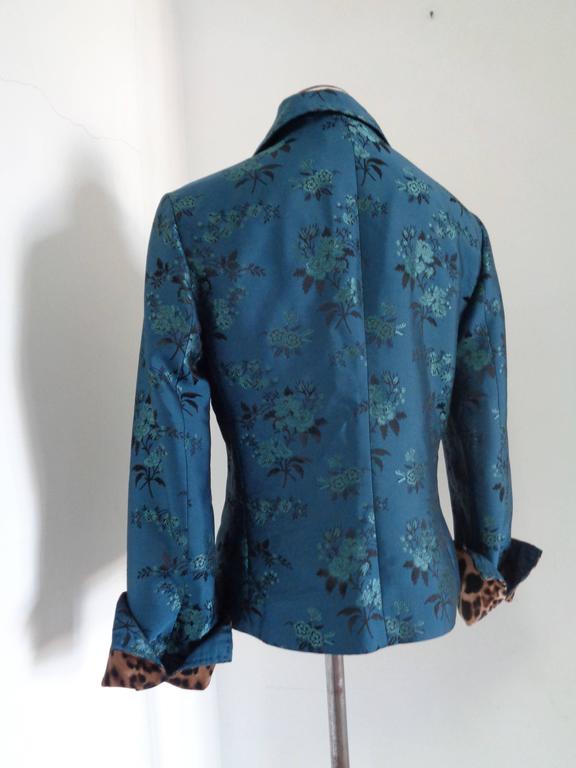 Pamela Flower embellished Blu jacket For Sale at 1stDibs | pamelaflower