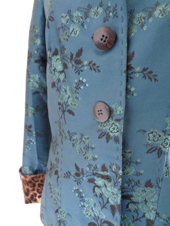 Pamela Flower embellished Blu jacket For Sale at 1stDibs | pamelaflower