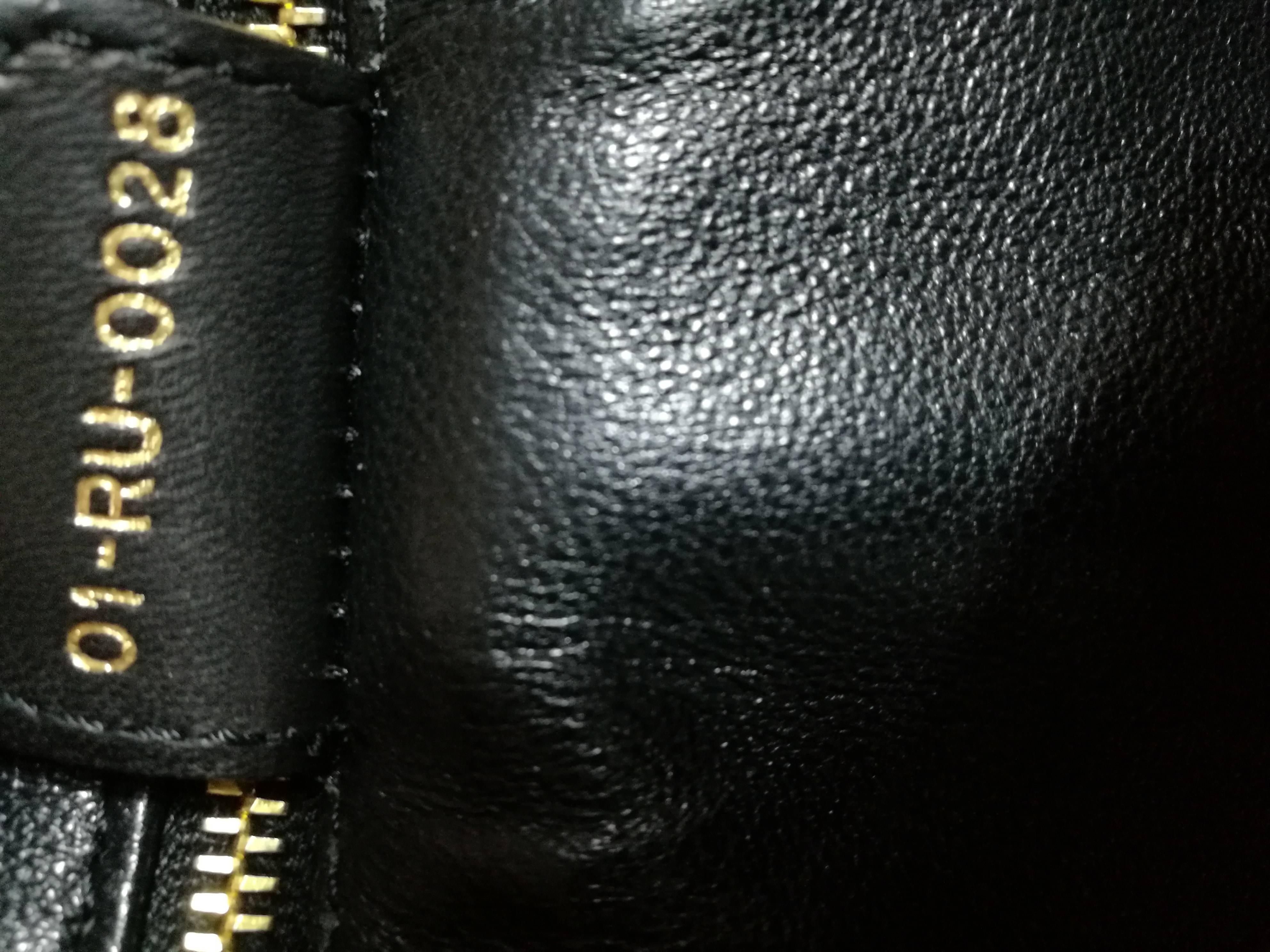 Women's or Men's Christian Dior Black Gold Tone Hardware Lady Dior Shoulder Bag