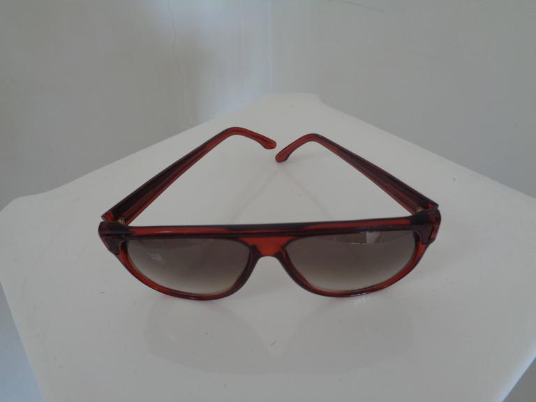 Trussardi Brown Sunglasses For Sale at 1stDibs
