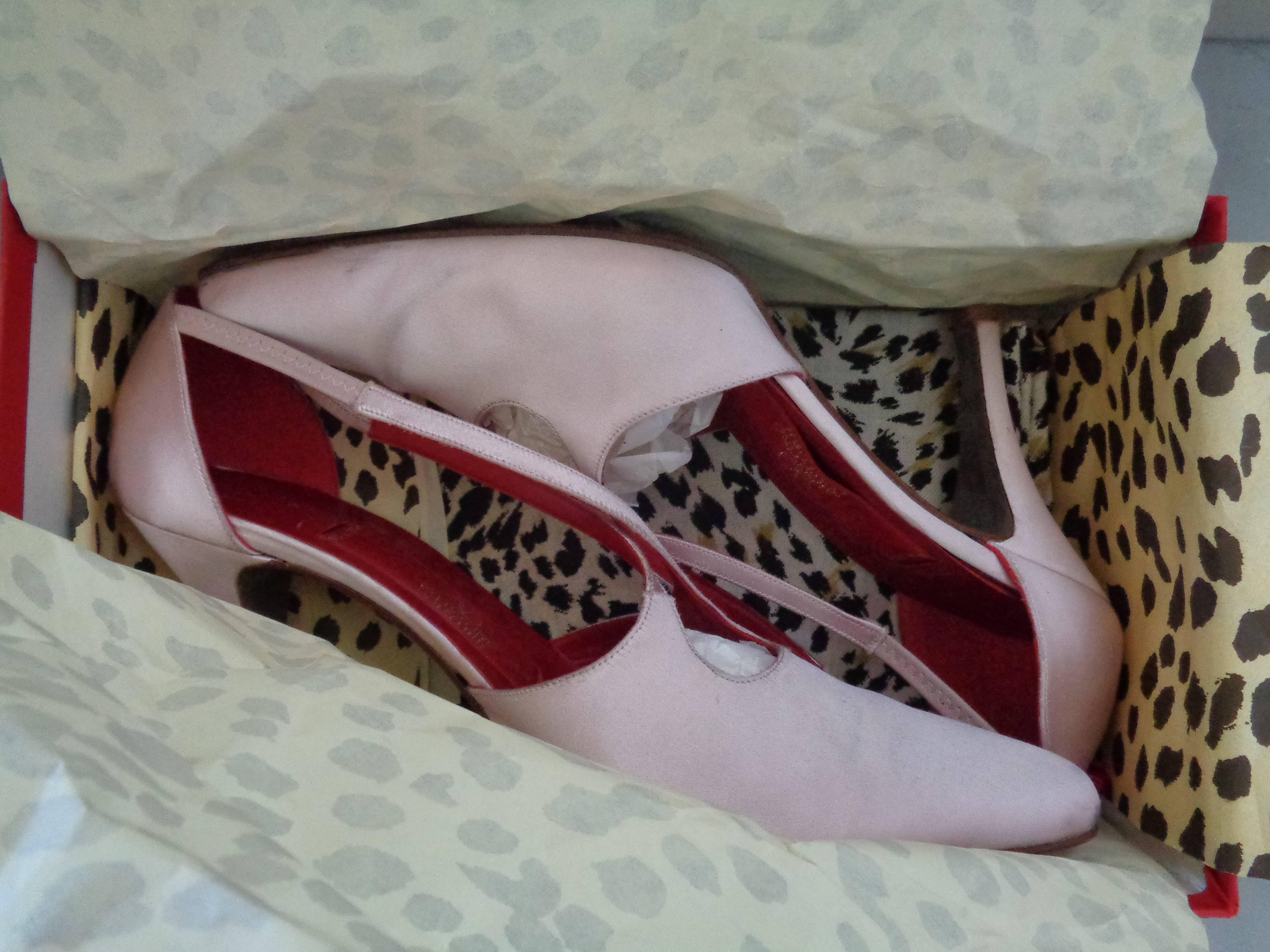 Valentino Couture Pink Sandals In Good Condition In Capri, IT