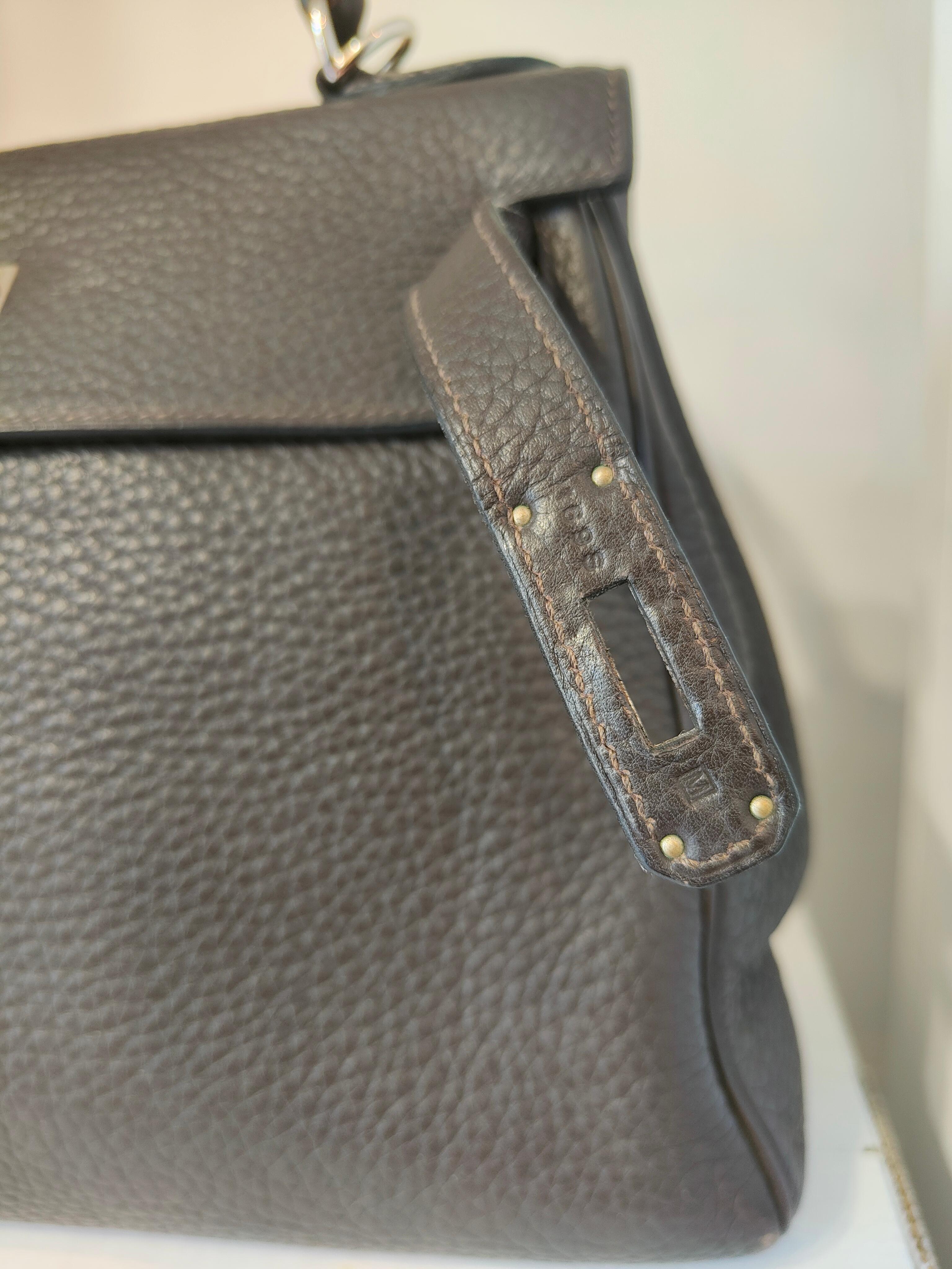 Hermés Kelly bag II Togo 28 retorune Unisexe en vente