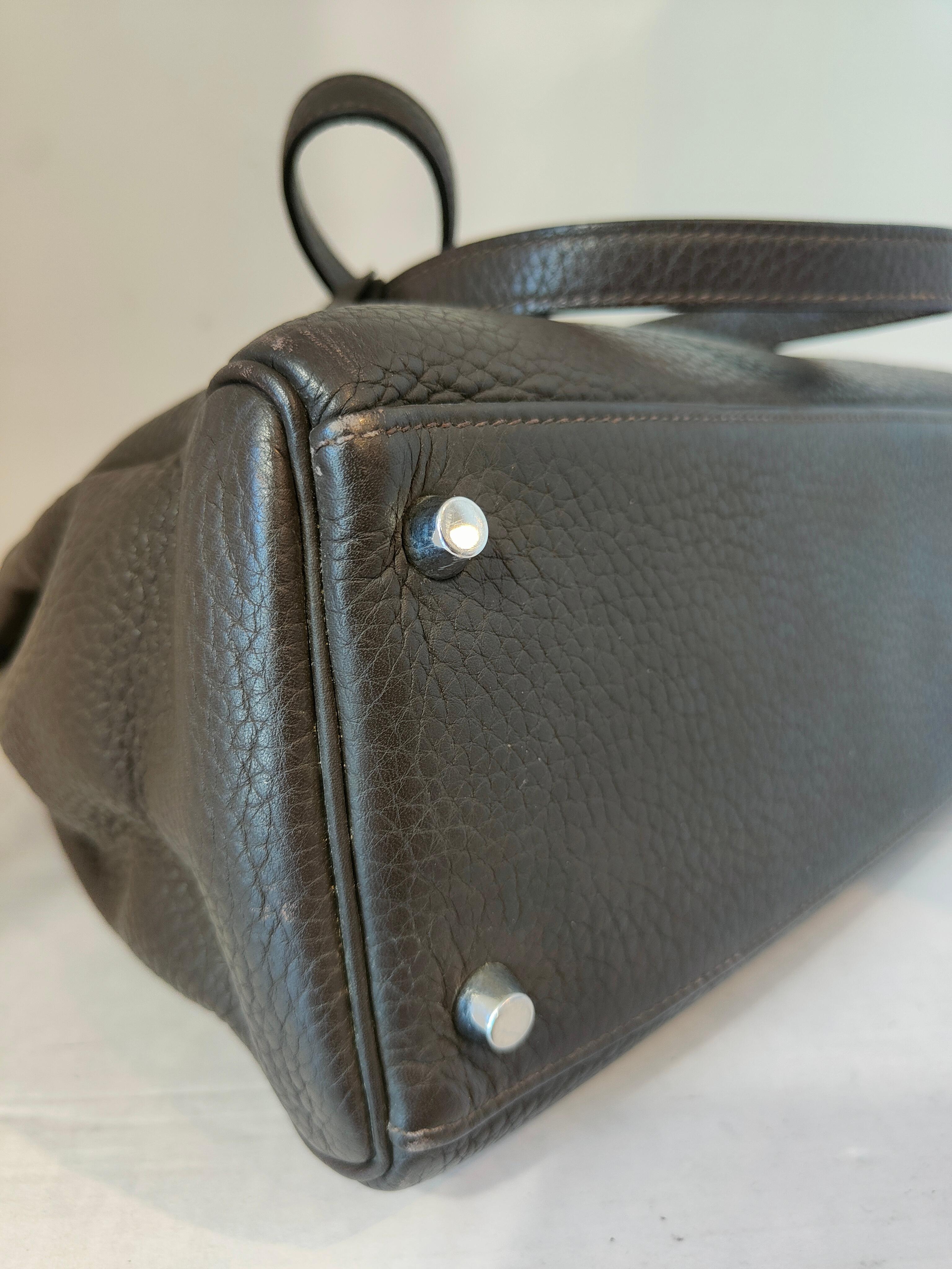 Hermés Kelly bag II Togo 28 retorune en vente 2