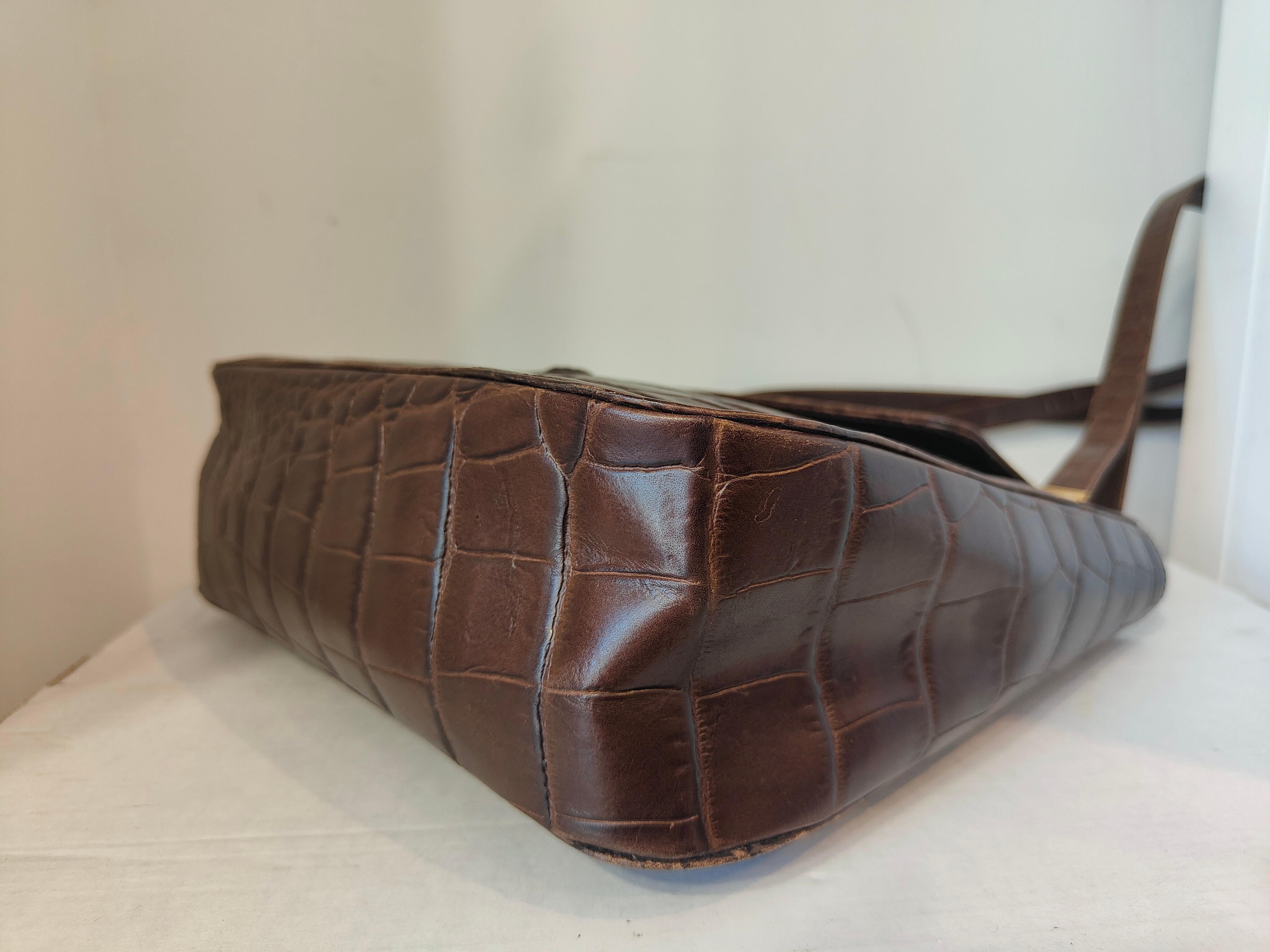 Gianni Versace Borsa a tracolla marrone In condizioni ottime in vendita a Capri, IT