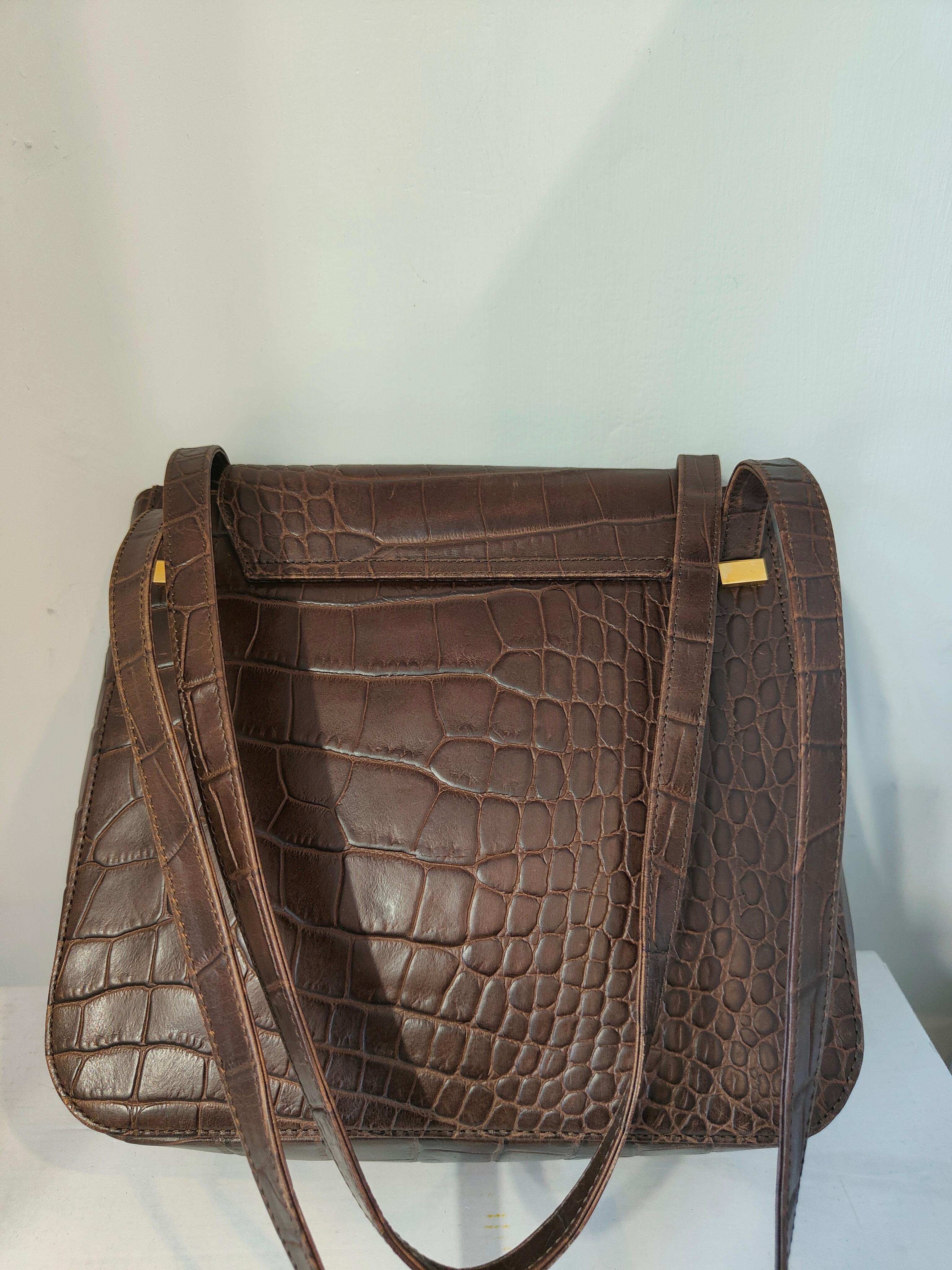 da uomo o donna Gianni Versace Borsa a tracolla marrone in vendita