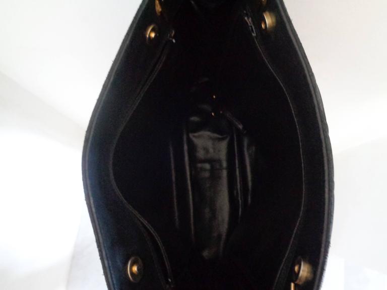 1980s Chanel black leather Shoulder Bag For Sale at 1stDibs | chanel ...