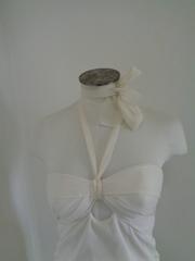 Marvel by La Perla white Silk Dress