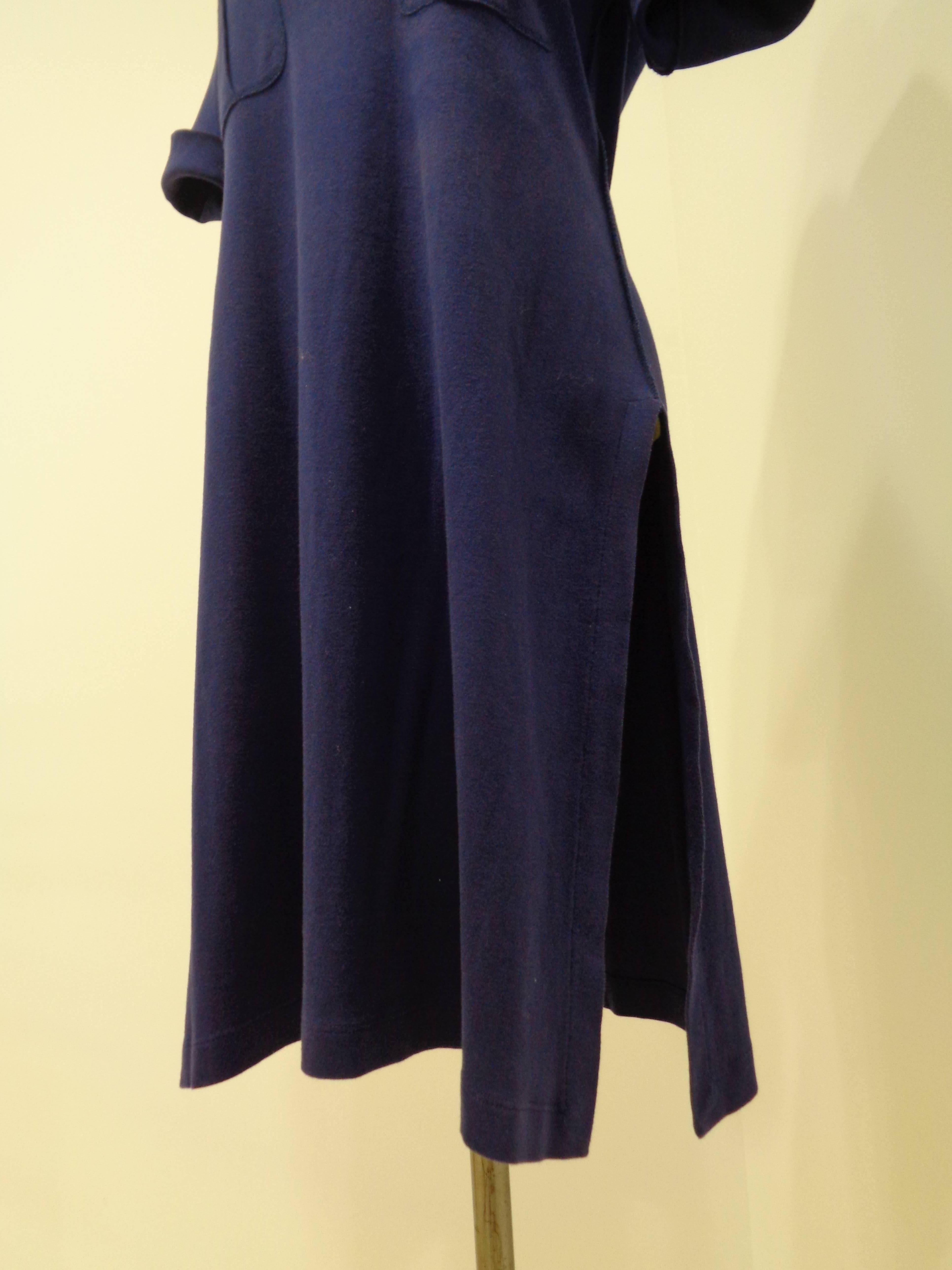 Sonia Rykiel blu dress In Excellent Condition For Sale In Capri, IT