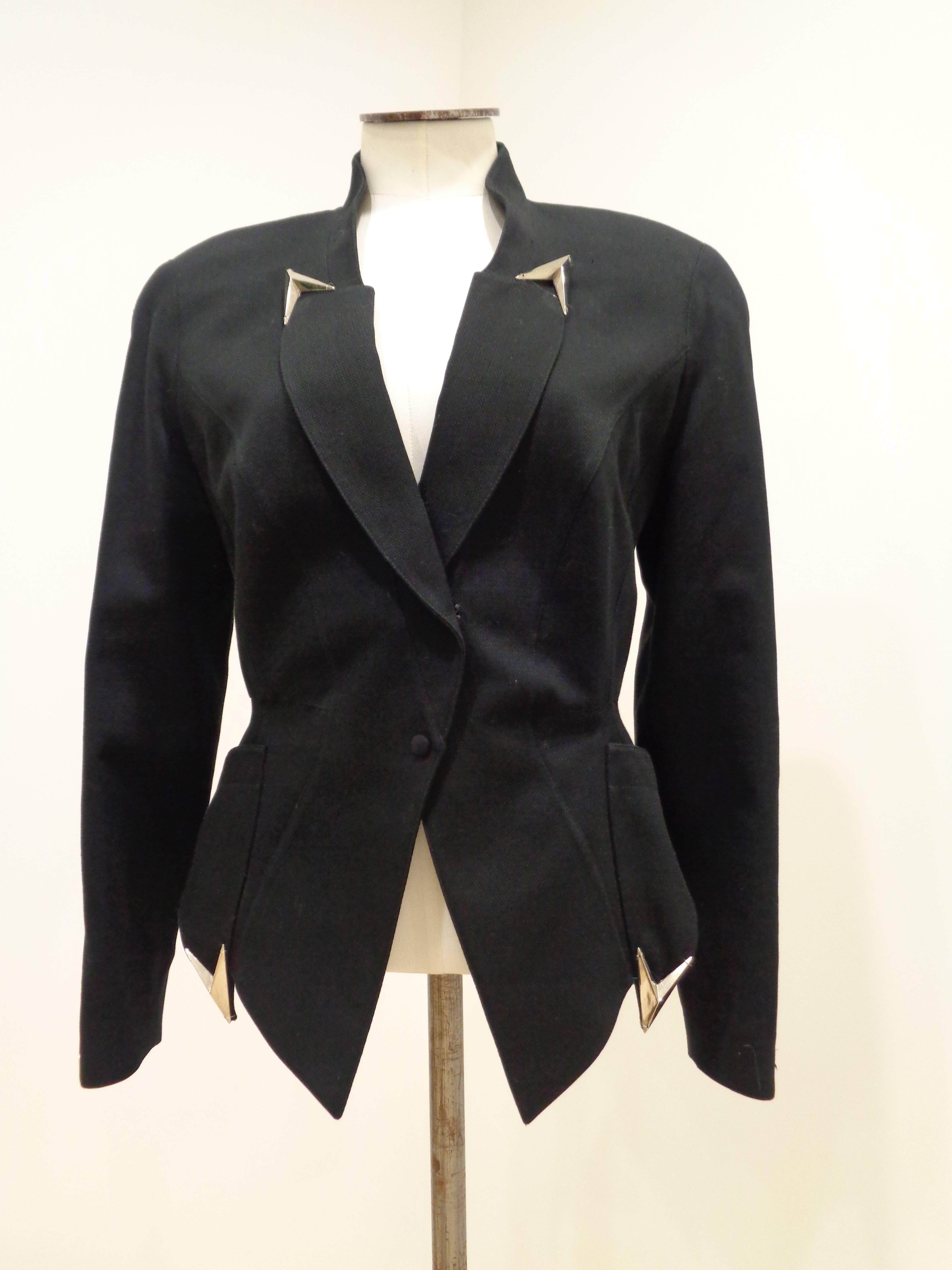 Women's Thierry Mugler Black Jacket