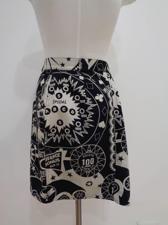 Moschino Jeans Women's Midi Skirt Black