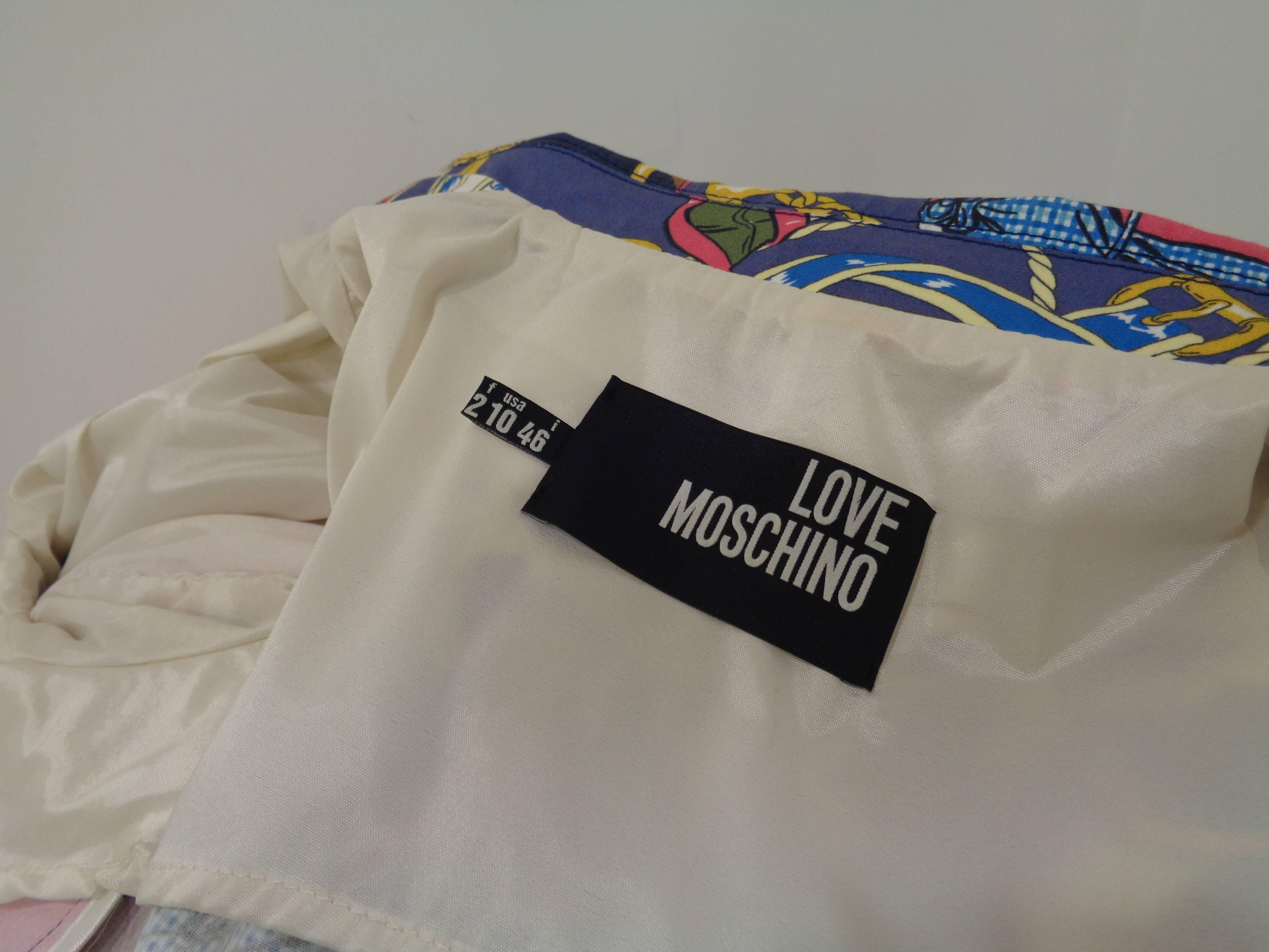 Moschino Love Duck Jacket In Excellent Condition In Capri, IT