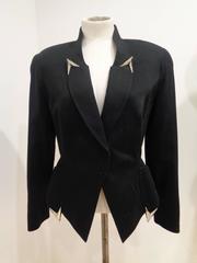 Thierry Mugler Paris Black Jacket