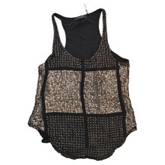 Isabel Marant black with studs top in size S