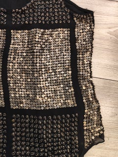 Isabel Marant black with studs top in size S