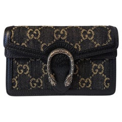 Mini sac à bandoulière Gucci Dionysus en denim, neuf, jamais porté