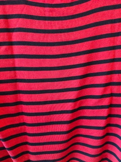 Christian Dior J'Adior 8 silk Red black sleeveless Sweater