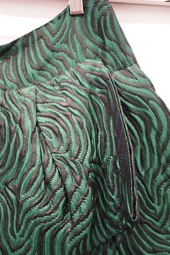 Emporio Armani by Giorgio Armani green and black skirt