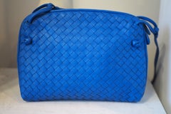 Bottega Veneta blue shoulder bag