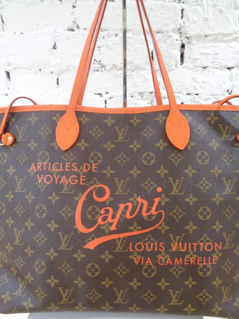 Find more Authentic Louis Vuitton Bleu Ikat Neverfull Gm Limited Edition.  for sale at up to 90% off