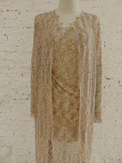 Missoni vintage dress with cardigan