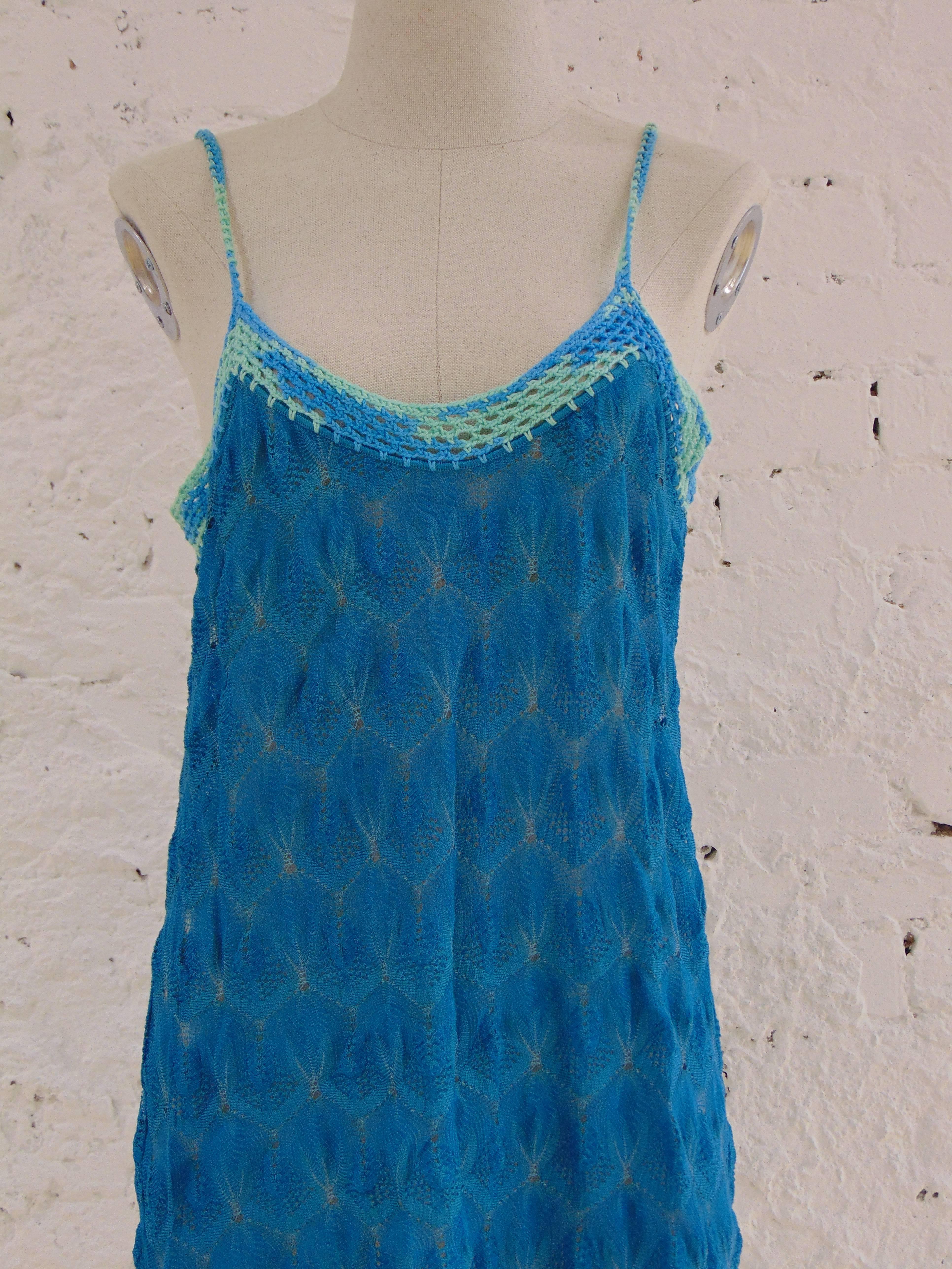 Missoni mare blu cotton dress
totally made in italy in size 42
