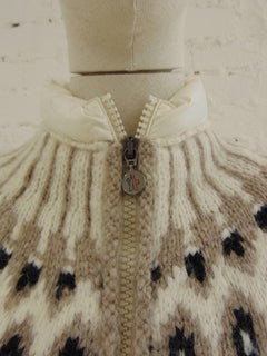 Moncler multi nude tone jacket - new down