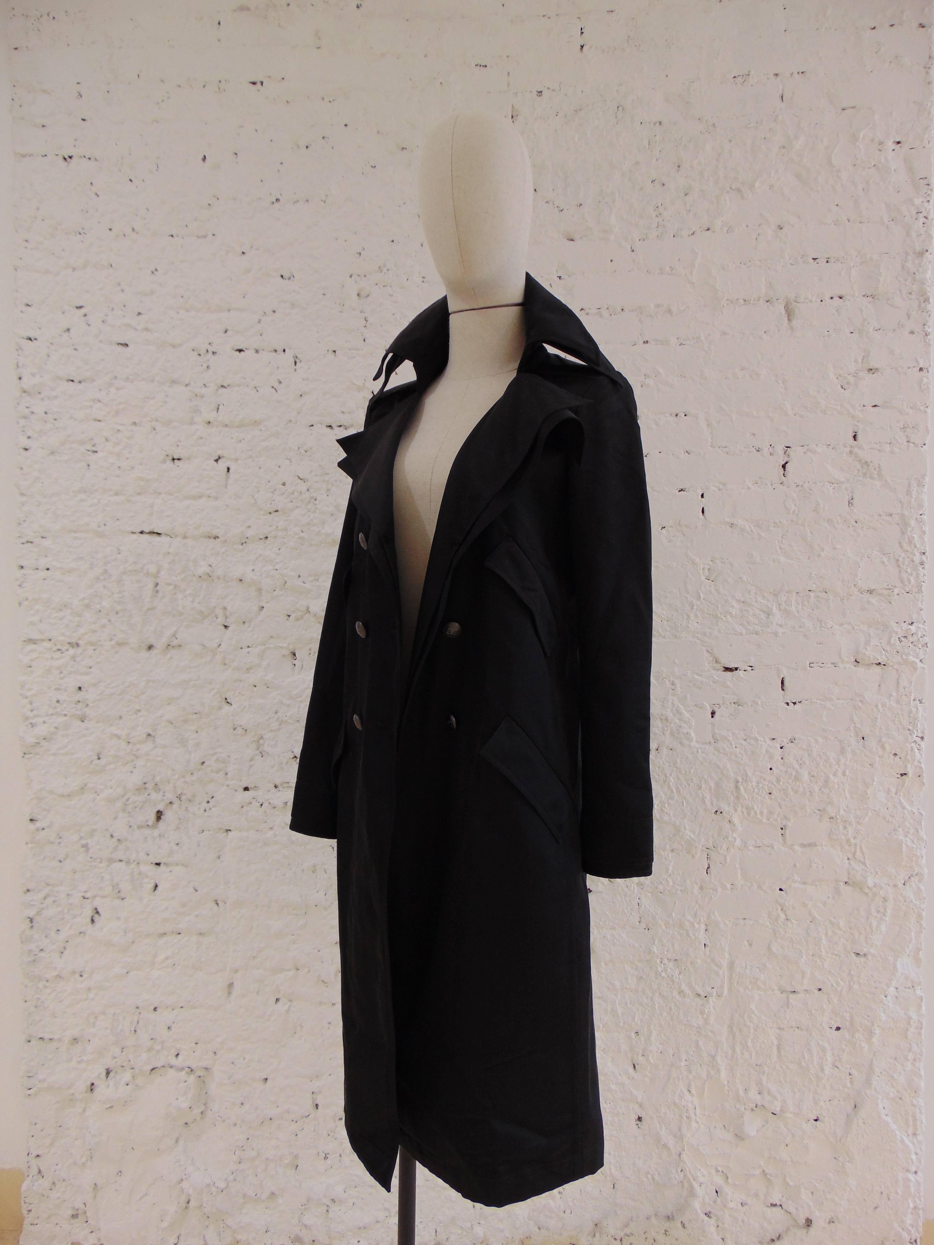 Women's Chanel black coat