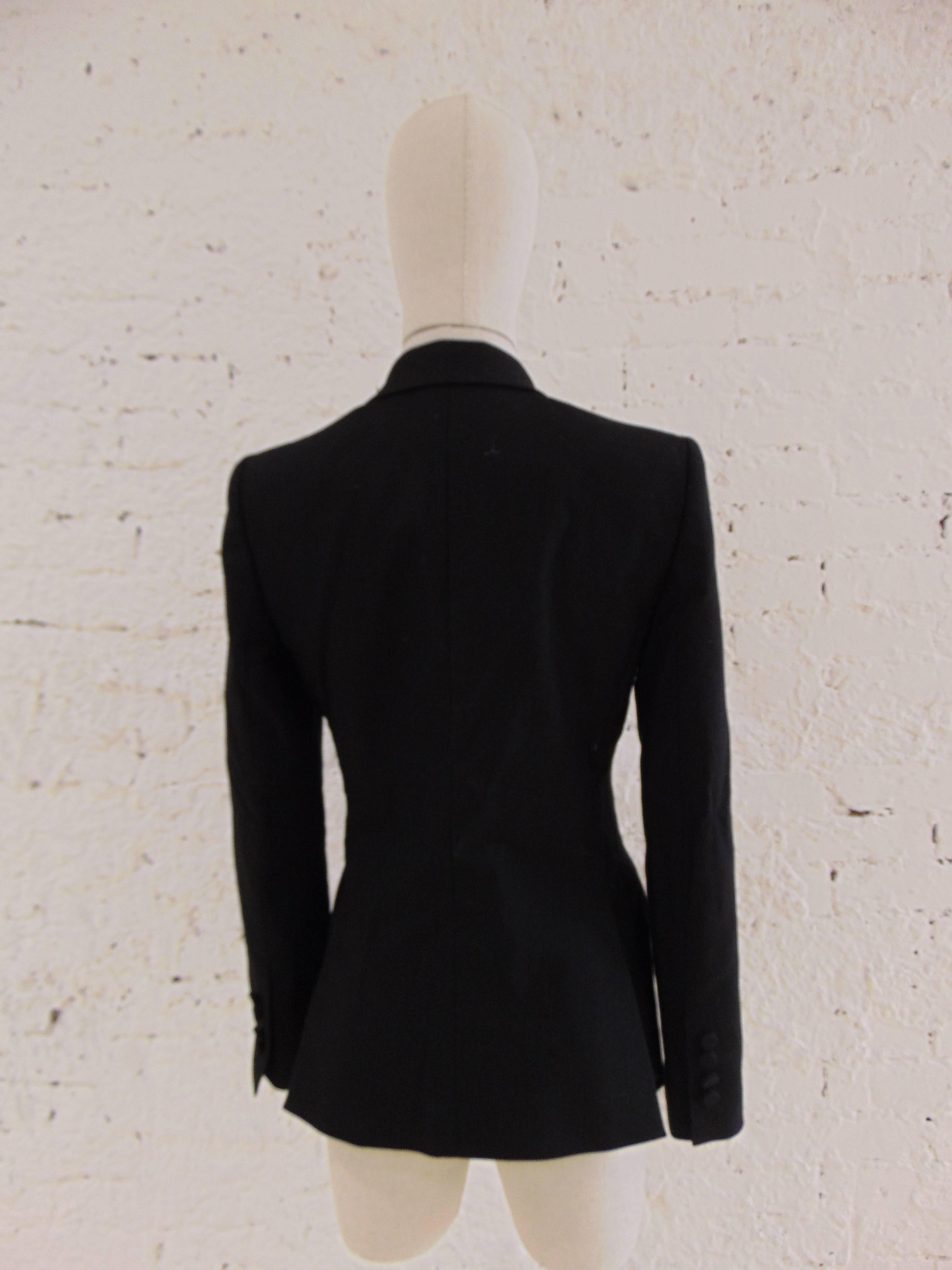Black Dolce & Gabbana black cotton jacket