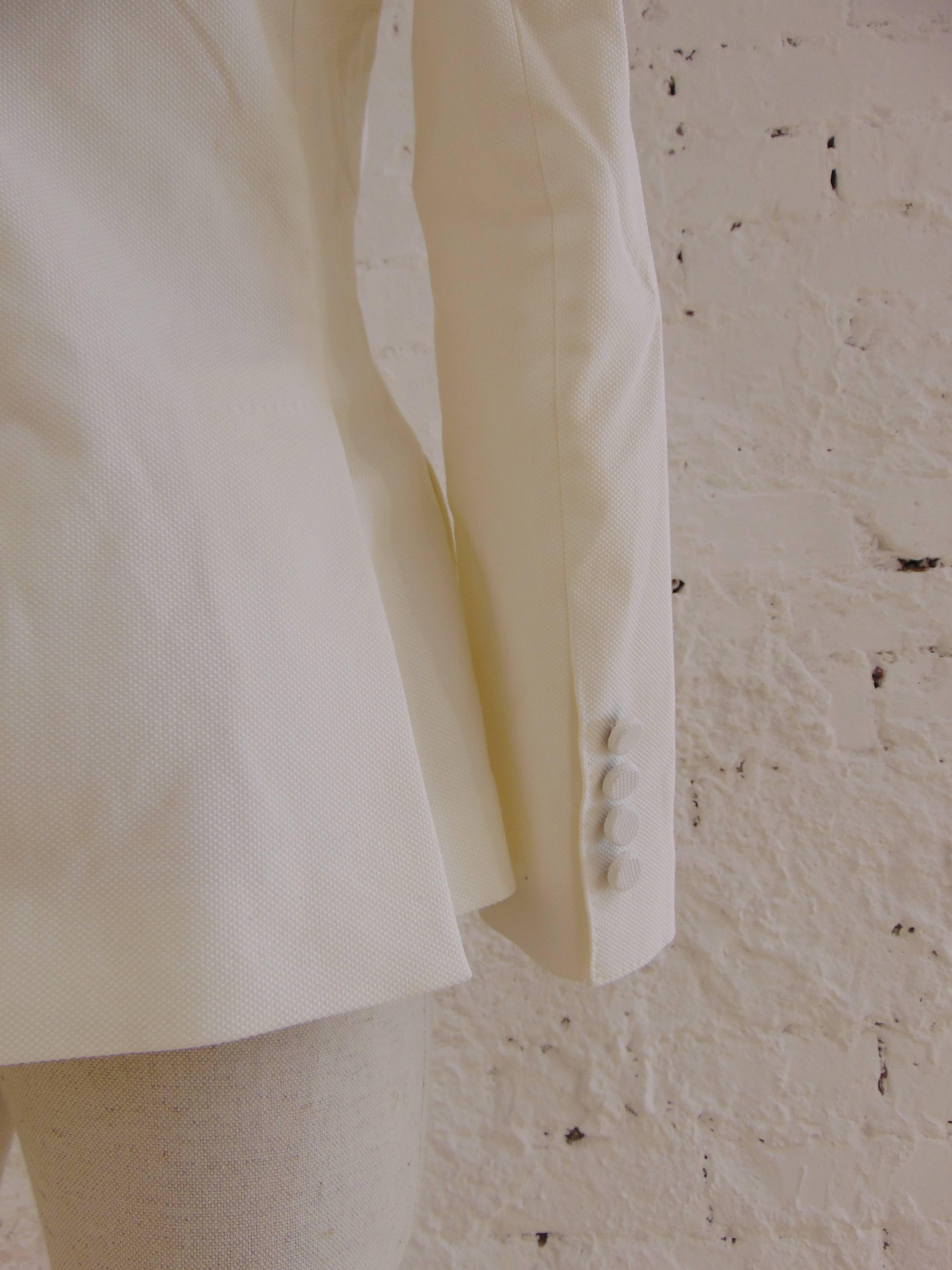 Dolce & Gabbana cotton white jacket 1