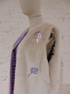 Leitmotiv unworn green fashion award 2016 ecofur - ecoleather sequined jacket