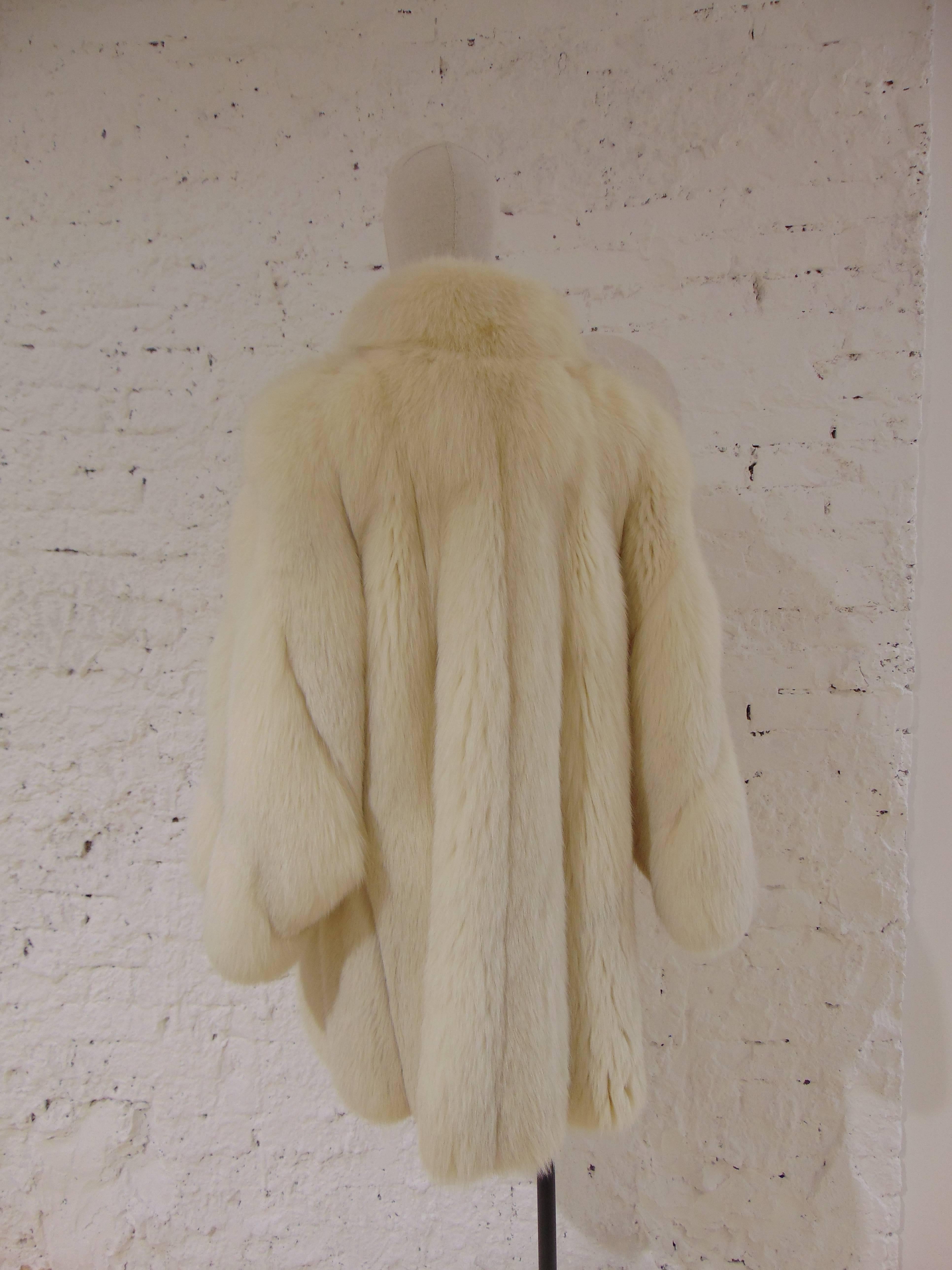 Franco Lo Russo white fox fur 1