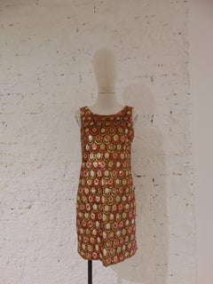 Emilio Pucci Firenze multicoloured sequined silk dress