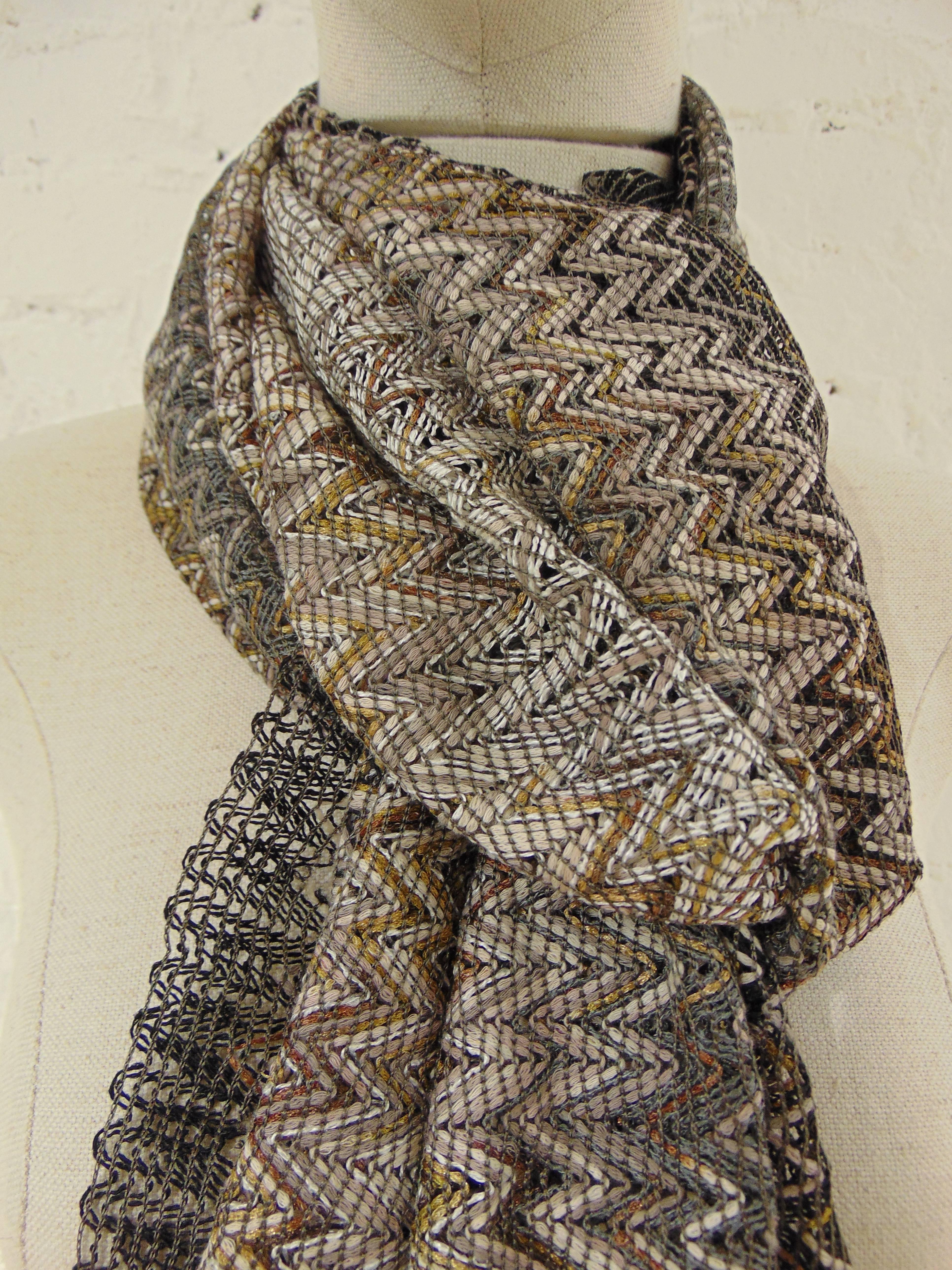 Missoni multicoloured nude tones cotton scarf

totally made in italy
