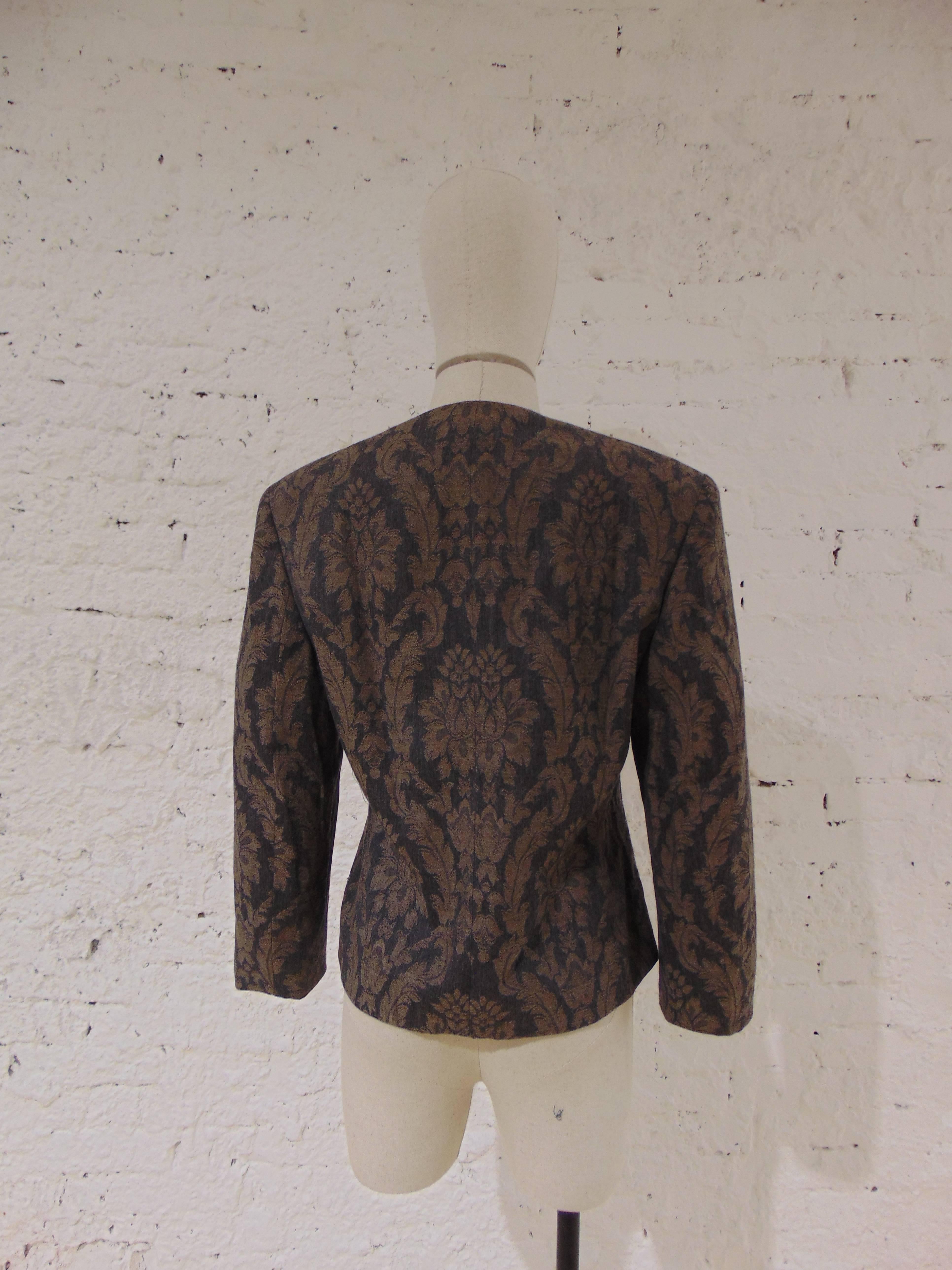 Salvatore Ferragamo Wool Jacket In Excellent Condition For Sale In Capri, IT