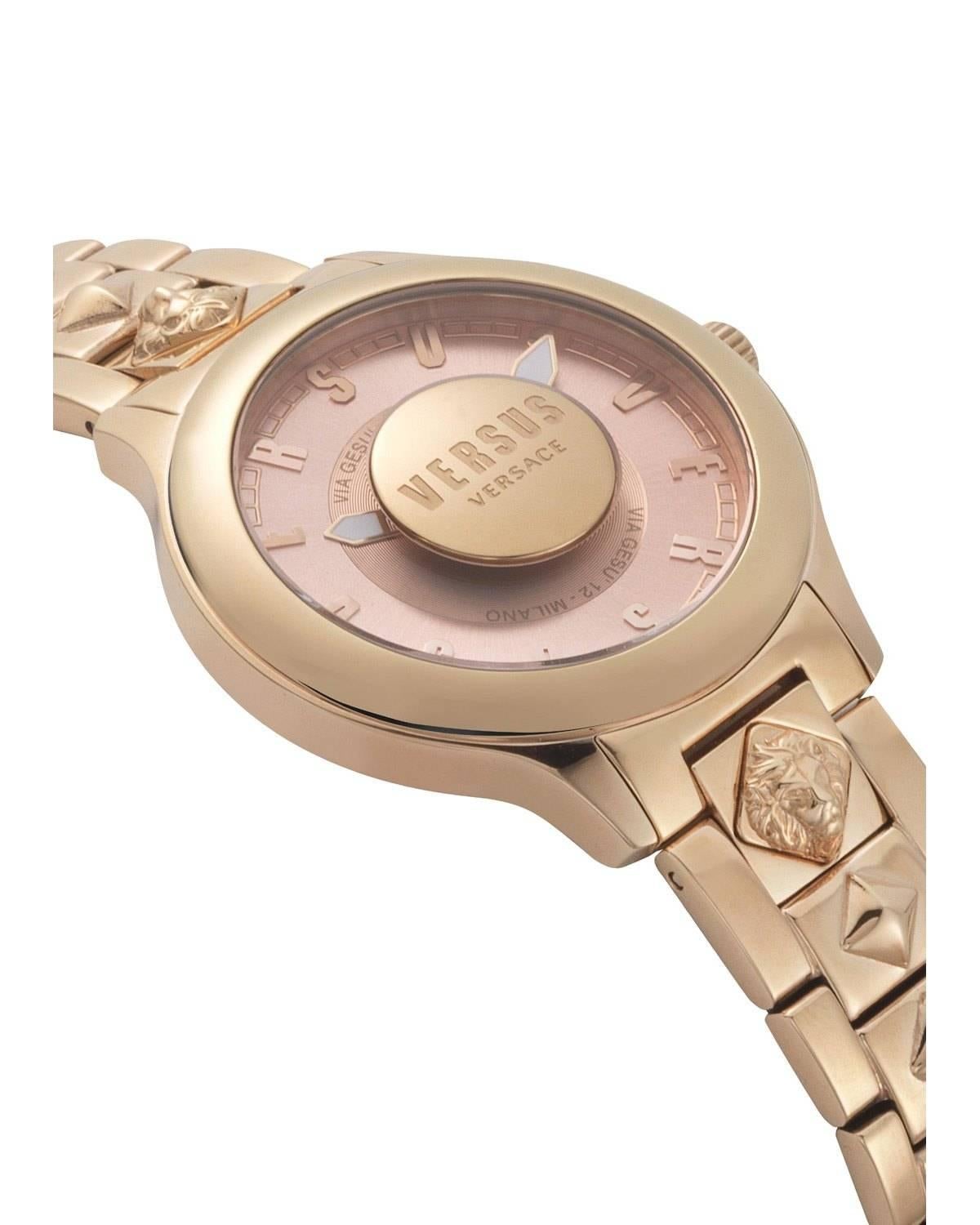 Versus by Versace rosegold stainless steel watch