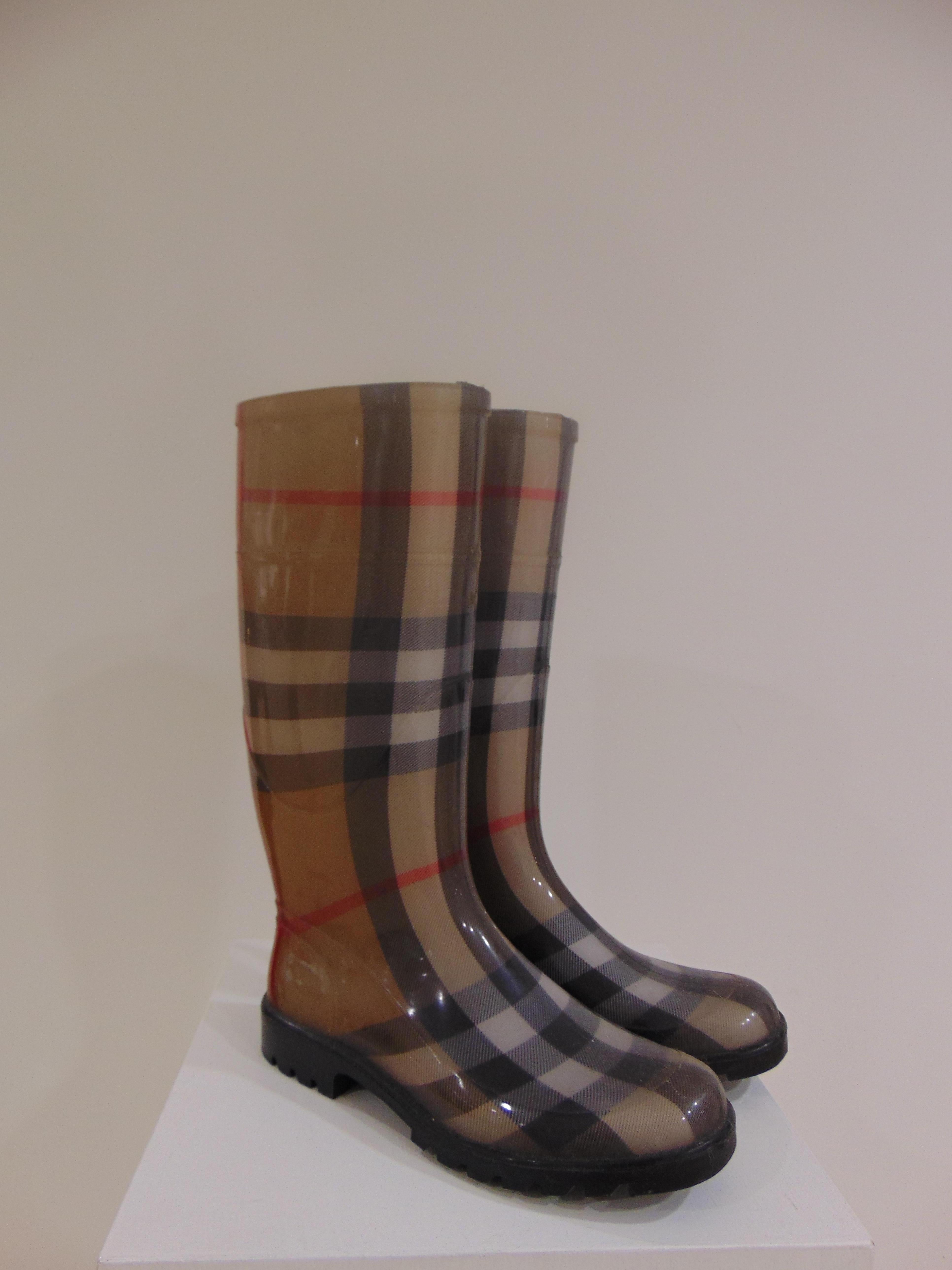 burberry galoshes