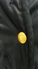 1970s Hermes wool black parka coat