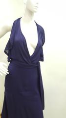 2006's Gucci Haute couture Blue long dress designed by Frida Giannini