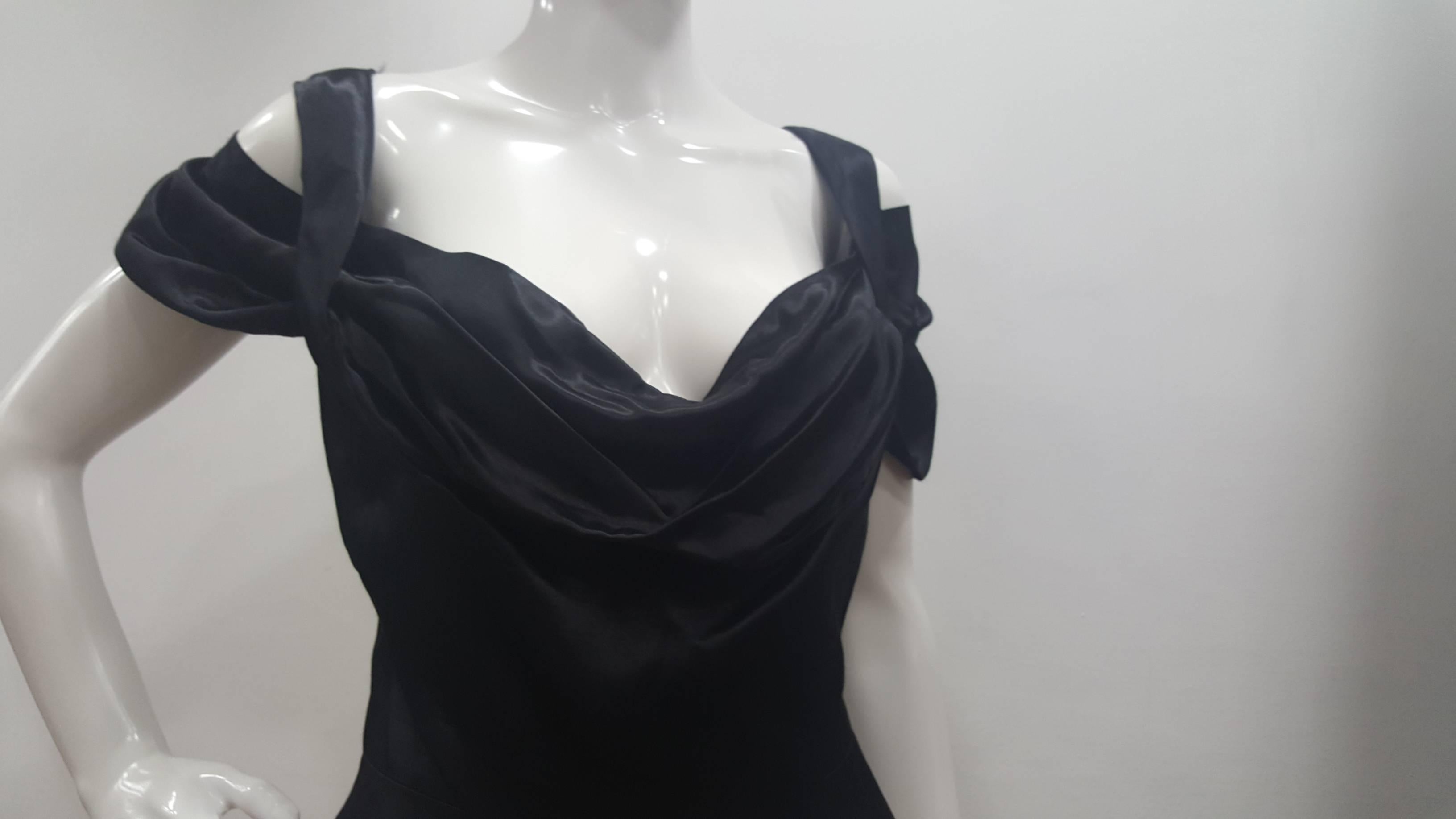 Black 1990s Vivienne Westwood black corset