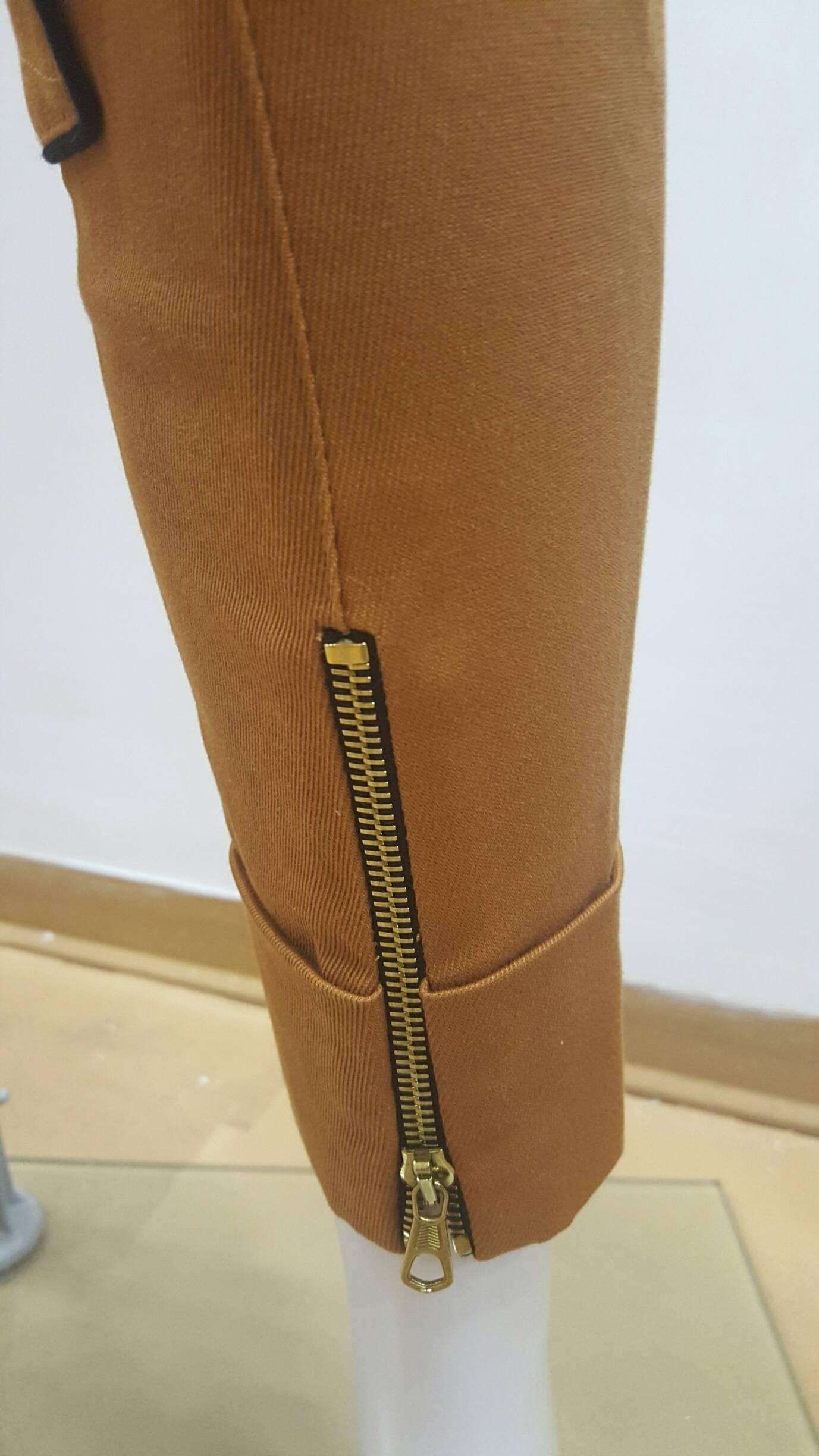 2001 Balenciaga brown pants NWOT In New Condition In Capri, IT