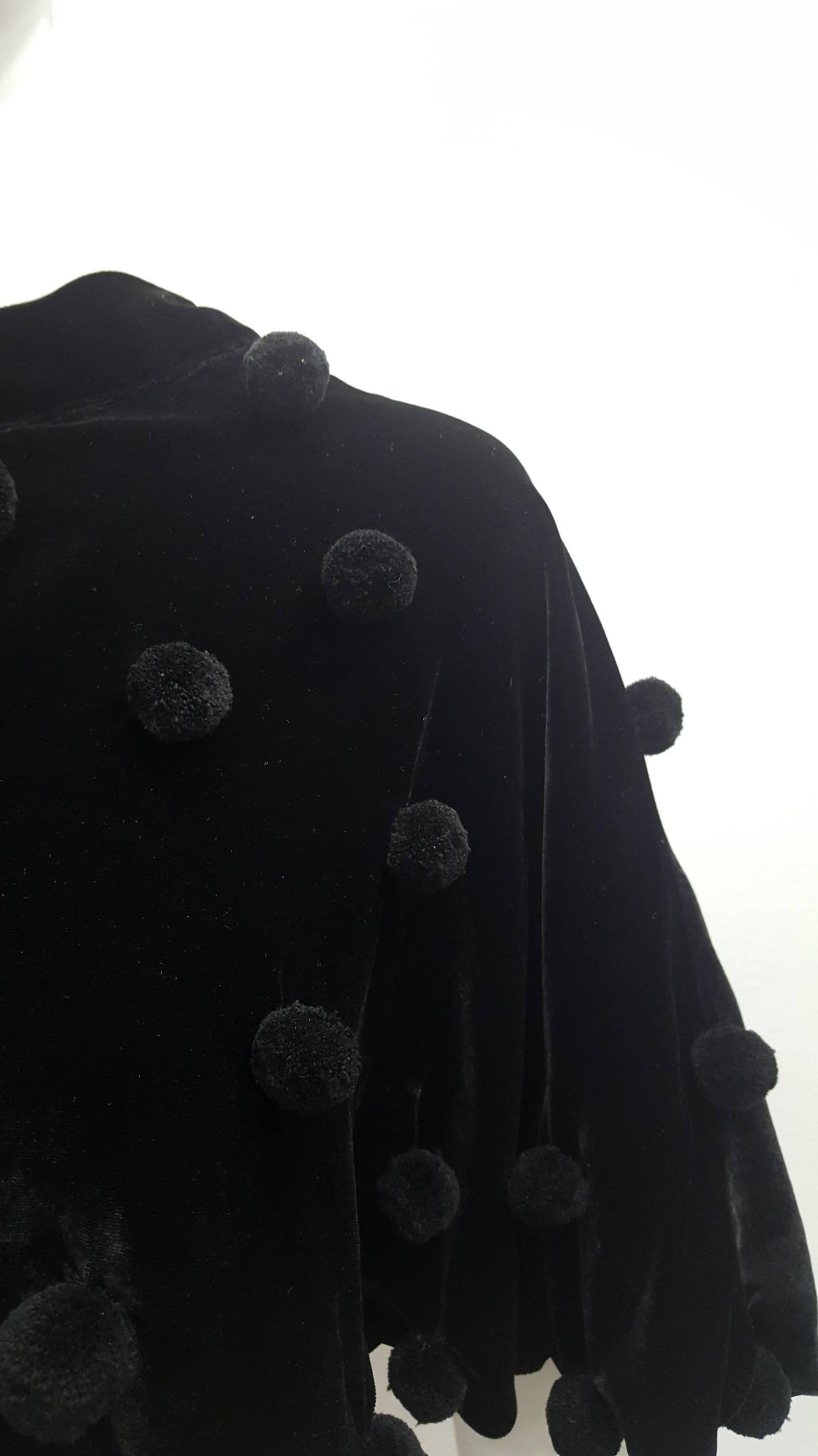 1990s Emporio Armani Black dust coat New With original Tags
