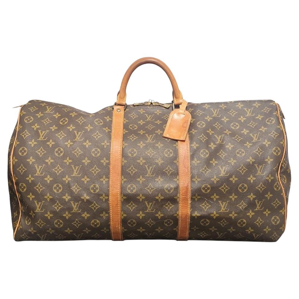 Louis Vuitton Vintage Monogram Keepall 60 Duffel en vente