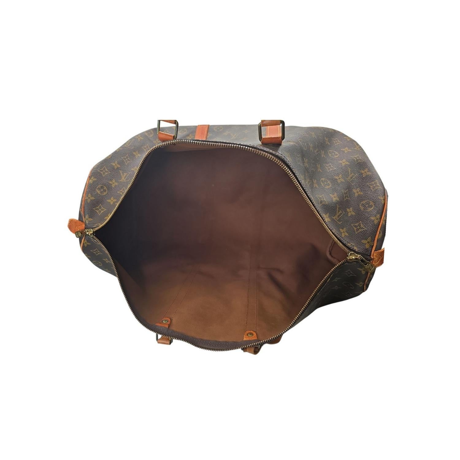 Louis Vuitton Vintage Monogram Keepall 60 Duffel en vente 1