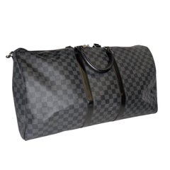 Louis Vuitton Damier Graphite Canvas Keepall Bandoulière 55