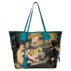 Louis Vuitton x Jeff Koons Manet Neverfull MM Tote