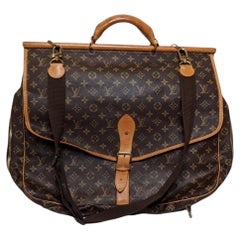 Louis Vuitton Vintage 1996 Monogram Sac Chasse Travel "Hunting Bag" Garment Bag