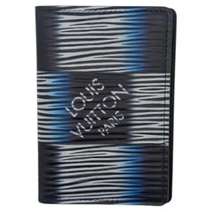Louis Vuitton 2022 Epi Leather Pocket Organizer Indigo Blue Wallet