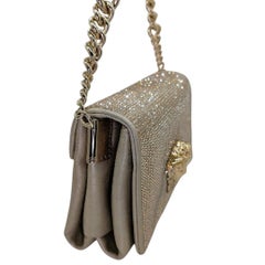 Versace Crystal Medusa Sultan Convertible Shoulder Bag & Clutch