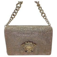 Versace Crystal Medusa Sultan Convertible Shoulder Bag & Clutch